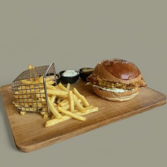 Truffle Chicken Burger görseli