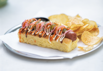 Acılı Hot Dog görseli