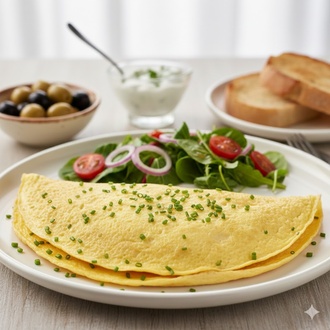 Simple Omelette görseli