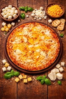 Lizbon ( 4 Peynirli ) Pizza ( Orta Boy ) görseli