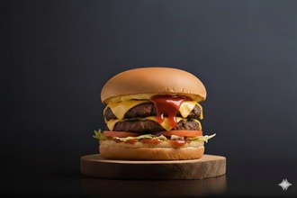 Double Burger görseli