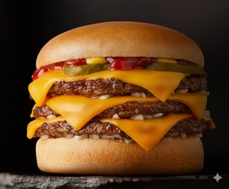 Yummy Triple Burger görseli