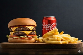 Double Burger Menü görseli