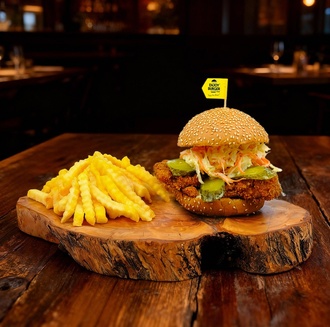 Çıtır Tavuk Burger görseli