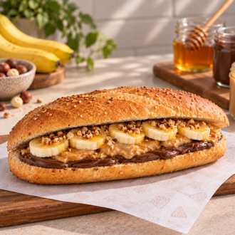 Muzlu & Üç Kremalı Tatlı Sandviç görseli
