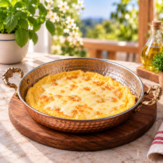 Kaşarlı Omlet görseli