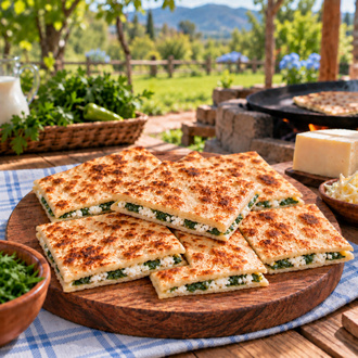 Ispanaklı Peynirli Gözleme görseli