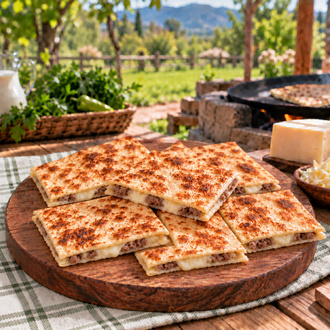 Kavurmalı Kaşarlı Gözleme görseli
