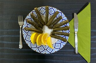 Sumaklı Zeytinyağlı Yaprak Sarma + Limon görseli