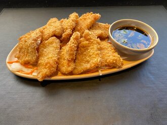 Kızarmış Çıtır Pane Tavuk görseli