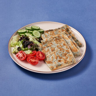 Ispanaklı Peynirli Gözleme Tabağı görseli