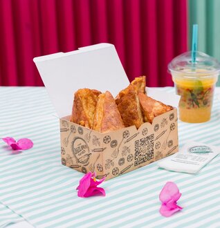 Yumurtalı Bazlama Menü görseli