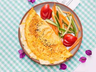 Peynirli Omlet görseli
