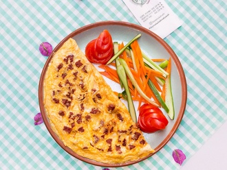 Sucuklu Omlet görseli