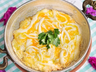 Çırpılmış Peynirli Yumurta görseli