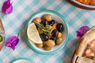 Siyah & Yeşil Ege Zeytini görseli