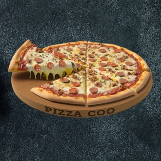 Sosisli Pizza (Orta Boy) görseli