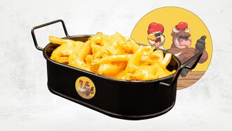 Cheddar Peynirli Patates Kızartması görseli