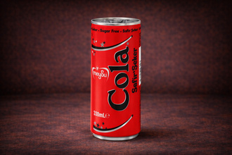 Meysu Cola Şekersiz (330 Ml) görseli