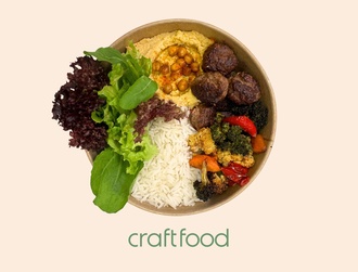 Köfteli Humus Bowl görseli