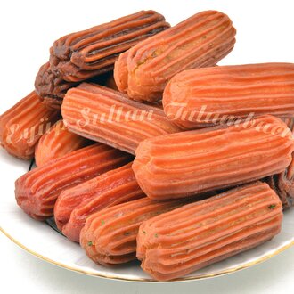 Fıstıklı & Sütlü Karışık Tulumba Tatlısı (500 Gr.) görseli