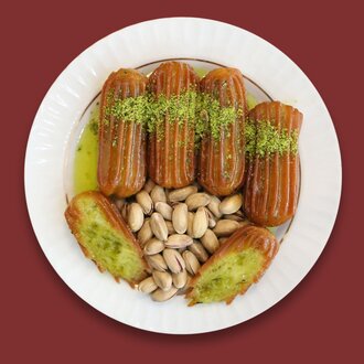 Antep Fıstıklı Tulumba Tatlısı (1 Kg.) görseli