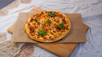 Margherita Pizza görseli