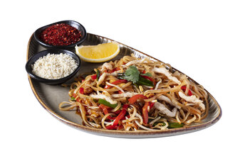 Pat Thai Tavuk & Pirinç & Erişte / Pat Thai Chic & Rice & Noodle görseli