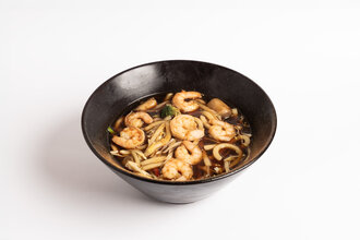 Karidesli Udon Soup / Shrimp Udon Soup görseli