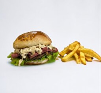 Trüf Soslu Hamburger görseli