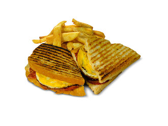 Yumurtalı Sucuklu Tost görseli