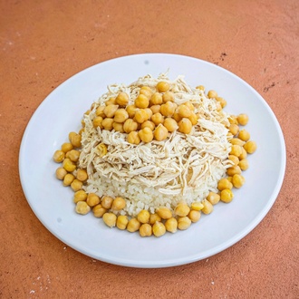Tavuklu Nohutlu Pilav (Küçük) (260 Gr.) görseli