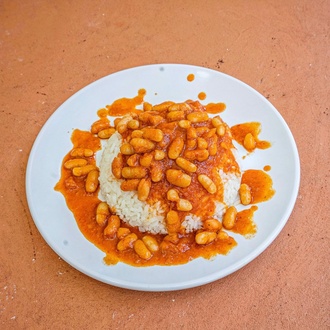 Kuru Fasulyeli Pilav (Orta) görseli