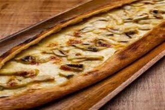 Kaşarlı Mantarlı Pide (Açık) görseli