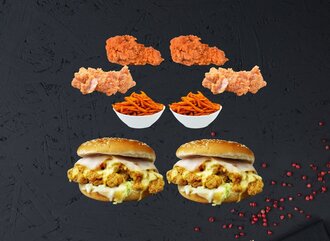 2Li Çıtır Burger Menü görseli
