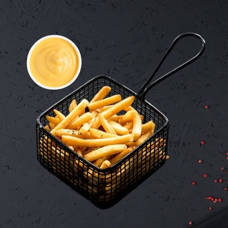 Cheddar Soslu Patates Kızartması görseli