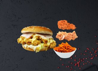 Çıtır Burger & Çıtır Tavuk (1 Kişilik) Menü görseli