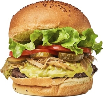 Avokadolu Baba Burger (Büyük Boy) görseli