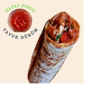 Hatay Usulü Tavuk Döner Dürüm (100 Gr.) görseli