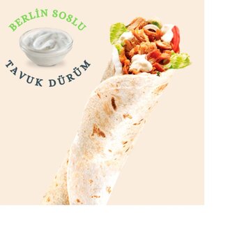 Berlin Tavuk Döner Dürüm (100 Gr.) görseli