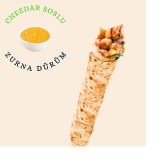 Cheddar Soslu Zurna Tavuk Döner Dürüm görseli