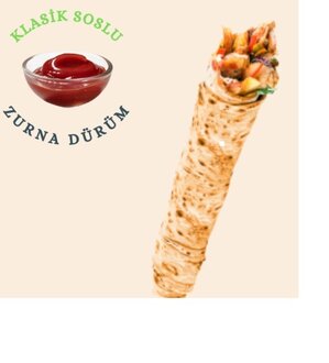 Klasik Zurna Tavuk Döner Dürüm görseli