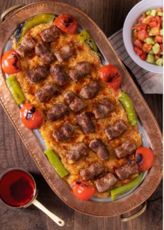 Patlıcan Söğürmeli Zırh Kebap görseli