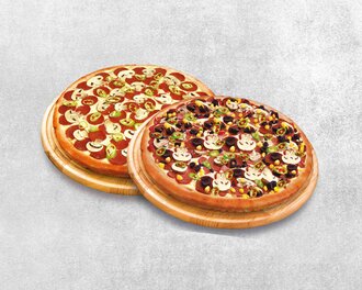 2'Li Küçük Boy Pizza görseli