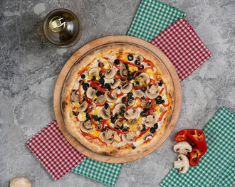 Vejetaryen Pizza (30 Cm.) görseli