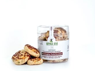 Glütensiz Karabuğdaylı Tuzlu Kurabiye (500 Gr.) görseli