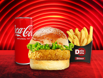 Çıtır Tavuk Burger Menü görseli