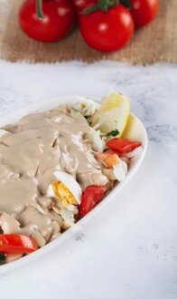 Tahinli Piyaz (1 Kişilik) görseli