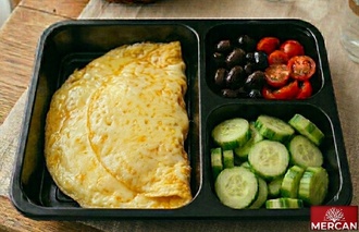 Kaşarlı Omlet görseli