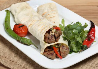Köfte Dürüm + Ayran görseli